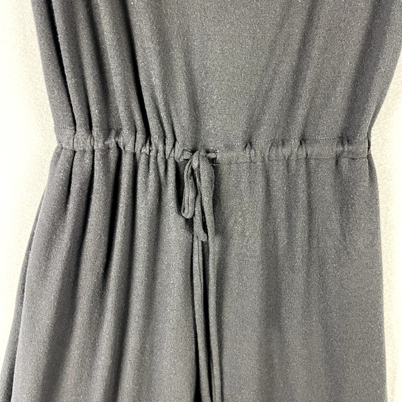 Revolve Enza Costa Jumpsuit Womens Black Modal Jersey Slouch Asymmetrical - Picture 6 of 16